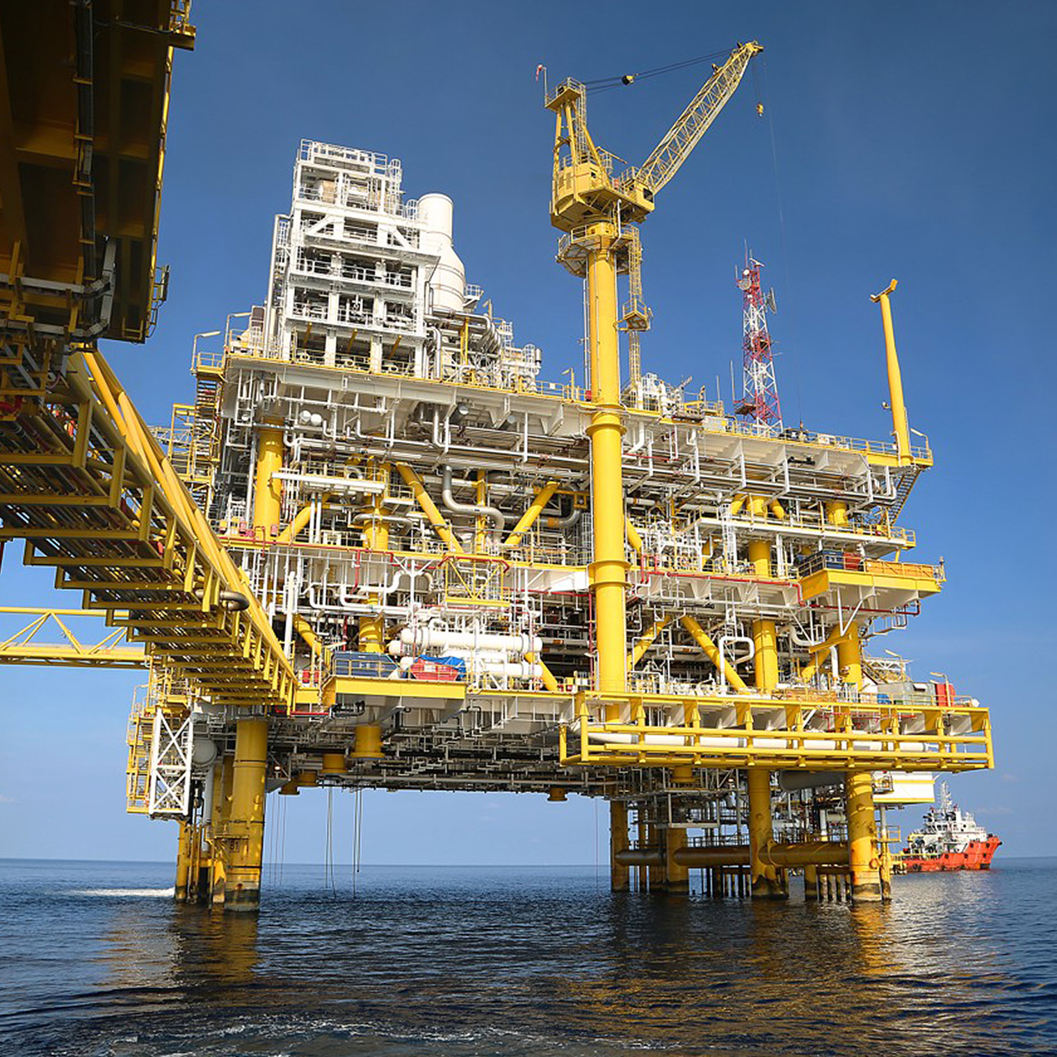 Offshore oil platforms